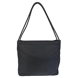 Prada-Prada Nylon Tessuto Logo Tote Bag-Black