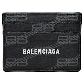 Balenciaga-Balenciaga Card Holder 594309 210D8-Black