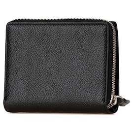 Balenciaga-Balenciaga Logo Leather Bifold Wallet-Black