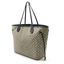 Louis Vuitton-Louis Vuitton Monogram Idylle Neverfull MM Tote Bag-Blue
