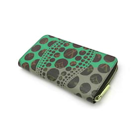 Louis Vuitton-Louis Vuitton Monogram Pumpkin Dots Zippy Wallet-Green