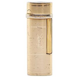 Accendino logo YSL Yves Saint Laurent D'oro