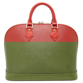 Louis Vuitton-Louis Vuitton Epi Alma Handbag M52147-Red
