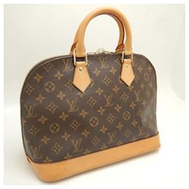 Louis Vuitton-Louis Vuitton Monogram Alma Handbag M51130-Brown