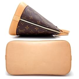 Louis Vuitton-Louis Vuitton Monogram Alma Handbag M51130-Brown