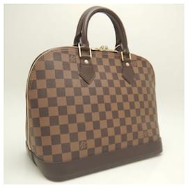 Louis Vuitton-Louis Vuitton Damier Alma Handbag N51131-Brown