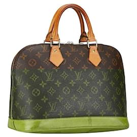 Louis Vuitton-Louis Vuitton Alma PM Handbag M51130-Brown