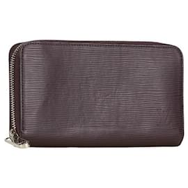 Louis Vuitton-Louis Vuitton Epi Zippy Wallet M6007K-Purple