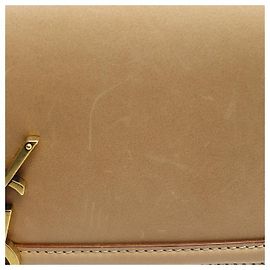 Yves Saint Laurent Borsa a tracolla media Solferino di Saint Laurent Marrone