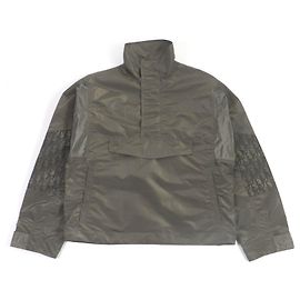Dior Oblique Anorak Jacket Nylon Polyester Khaki
