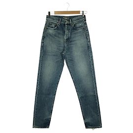 Yves Saint Laurent Calças de algodão denim Saint Laurent Azul