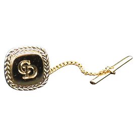 Christian Dior Gold Tie Pin Golden