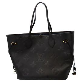 Borsa tote Louis Vuitton Neverfull MM M45685 Nero