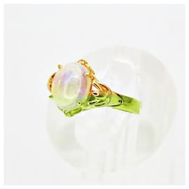 Autre Marque-K18 Opal Ring 11 No Brand Jewelry-Golden