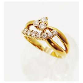 Autre Marque-K18 Diamond Ring 11 No Brand Jewelry-Other