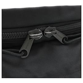 Balenciaga-Balenciaga Nylon Canvas Logo Belt Bag-Black