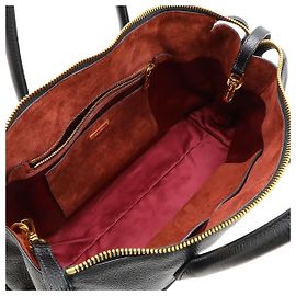 Miu Miu Madras Leather 2WAY Handbag RN1016 Black