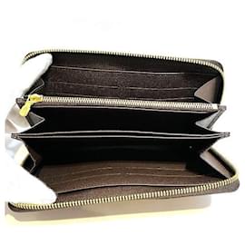 Louis Vuitton-Louis Vuitton Damier Zippy Wallet N60015-Brown