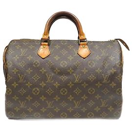 Bolsa Louis Vuitton Speedy 35 Monogram M41107 Marrom