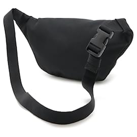 Balenciaga-Balenciaga Explorer Nylon Belt Bag Black-Black