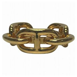 Hermès Anello per sciarpa Chaine d'Ancre in oro Hermes D'oro