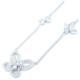 Collier Papillon en Diamant GRAFF K18WG Blanc