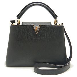 Borsa Louis Vuitton Capucines BB M94755 Nero