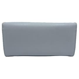 Fendi-Fendi Leather Can I F Long Wallet 8M0251-Grey