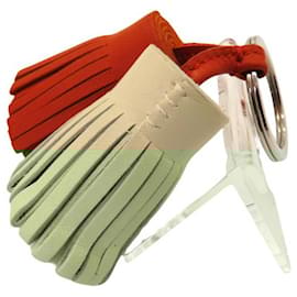 Hermès-Hermes Carmen Uno Dos Carnelian Agneau Milo-Red