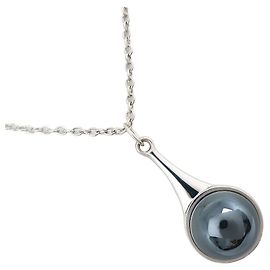 Autre Marque Collier en hématite Georg Jensen en argent 925 Argenté