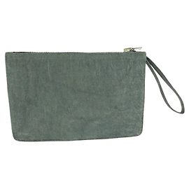 Valextra Elephant Clutch Bag Grey
