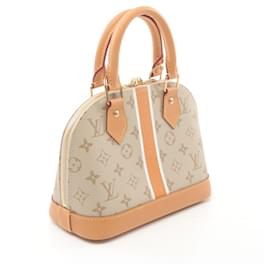 Louis Vuitton-Louis Vuitton Alma BB Monogram Handbag M23502-Beige
