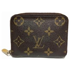 Louis Vuitton-Louis Vuitton Monogram Zippy Coin Purse M60067-Brown