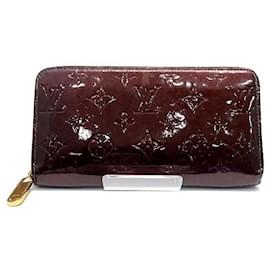 Louis Vuitton-Louis Vuitton Vernis Zippy Wallet M93522-Purple