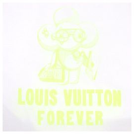 Camiseta blanca con estampado de Vivienne Louis Vuitton XL Blanco