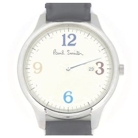Paul Smith The City Edelstahl Uhr Silber