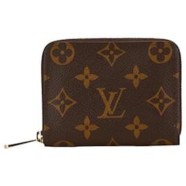 Louis Vuitton-Louis Vuitton Monogram Zippy Coin Purse M60067-Brown