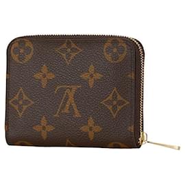 Louis Vuitton-Louis Vuitton Monogram Zippy Coin Purse M60067-Brown
