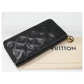 Louis Vuitton-Louis Vuitton Zippy Wallet Monogram Noir M81510-Black