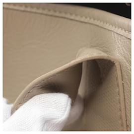 Balenciaga-Balenciaga Navy Cabas S Leather Tote Bag-Beige
