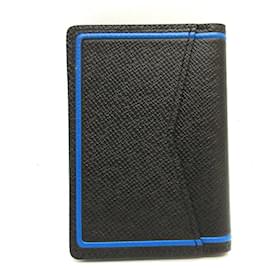 Louis Vuitton-Louis Vuitton Taiga Organizer de Poche Card Case M63329-Black