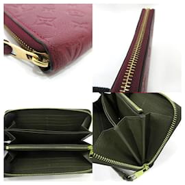 Louis Vuitton-Louis Vuitton Monogram Empreinte Zippy Wallet-Red