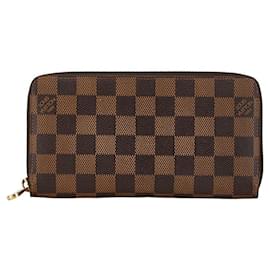 Louis Vuitton-Louis Vuitton Damier Zippy Wallet N41661-Brown