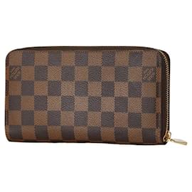 Louis Vuitton-Louis Vuitton Damier Zippy Wallet N41661-Brown
