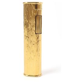 Alfred Dunhill Dunhill Slim Pattern Roller Gas Lighter Gold Golden
