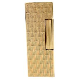 Alfred Dunhill Dunhill Slim Roller Smoking Accessory Gold Lighter Golden