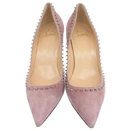 Christian Louboutin-Christian Louboutin Anjalina Spike Pumps-Pink