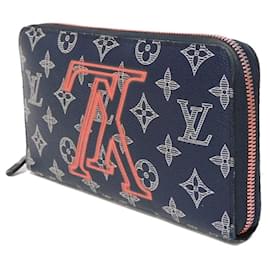 Louis Vuitton-Louis Vuitton Zippy Organizer Long Wallet M62931-Blue