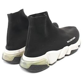 Balenciaga-Balenciaga Speed Trainer Sneakers Black-Black