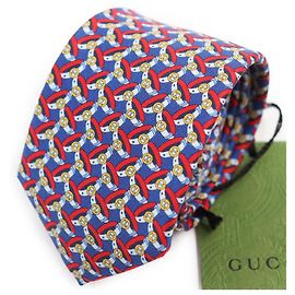Gucci Silk GG Belt Pattern Tie Multiple colors